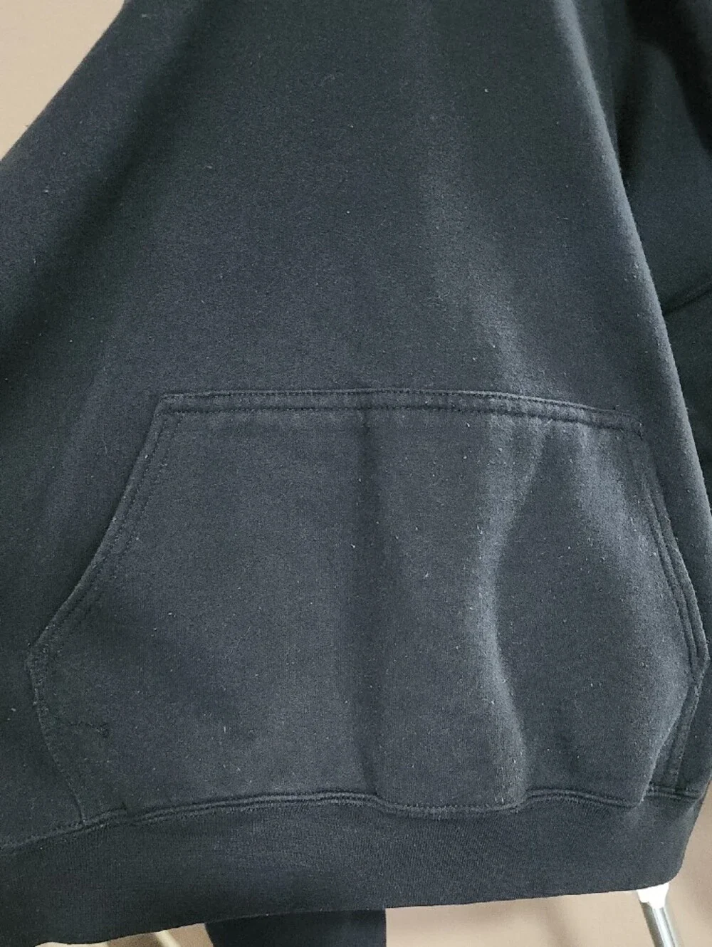 Black Hoodie Sweater with 